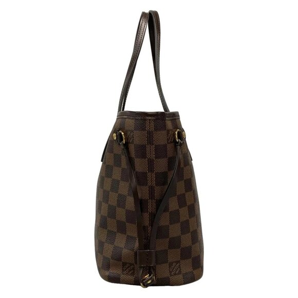 LOUIS VUITTON Neverfull PM Ebene Damier Tote Bag Damier Canvas - Picture 3 of 15